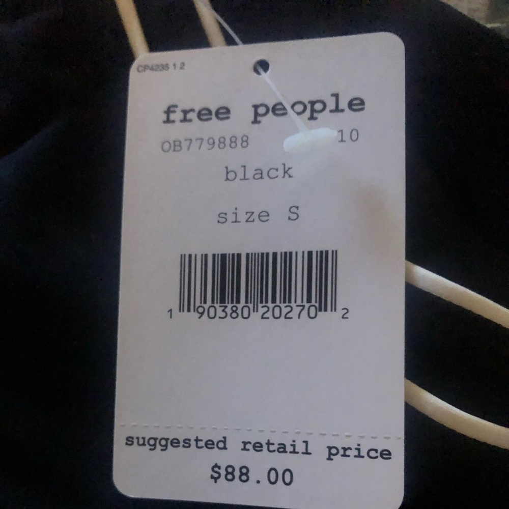Free People Delta Bodysuit - Black - Small - Picture 5 of 6